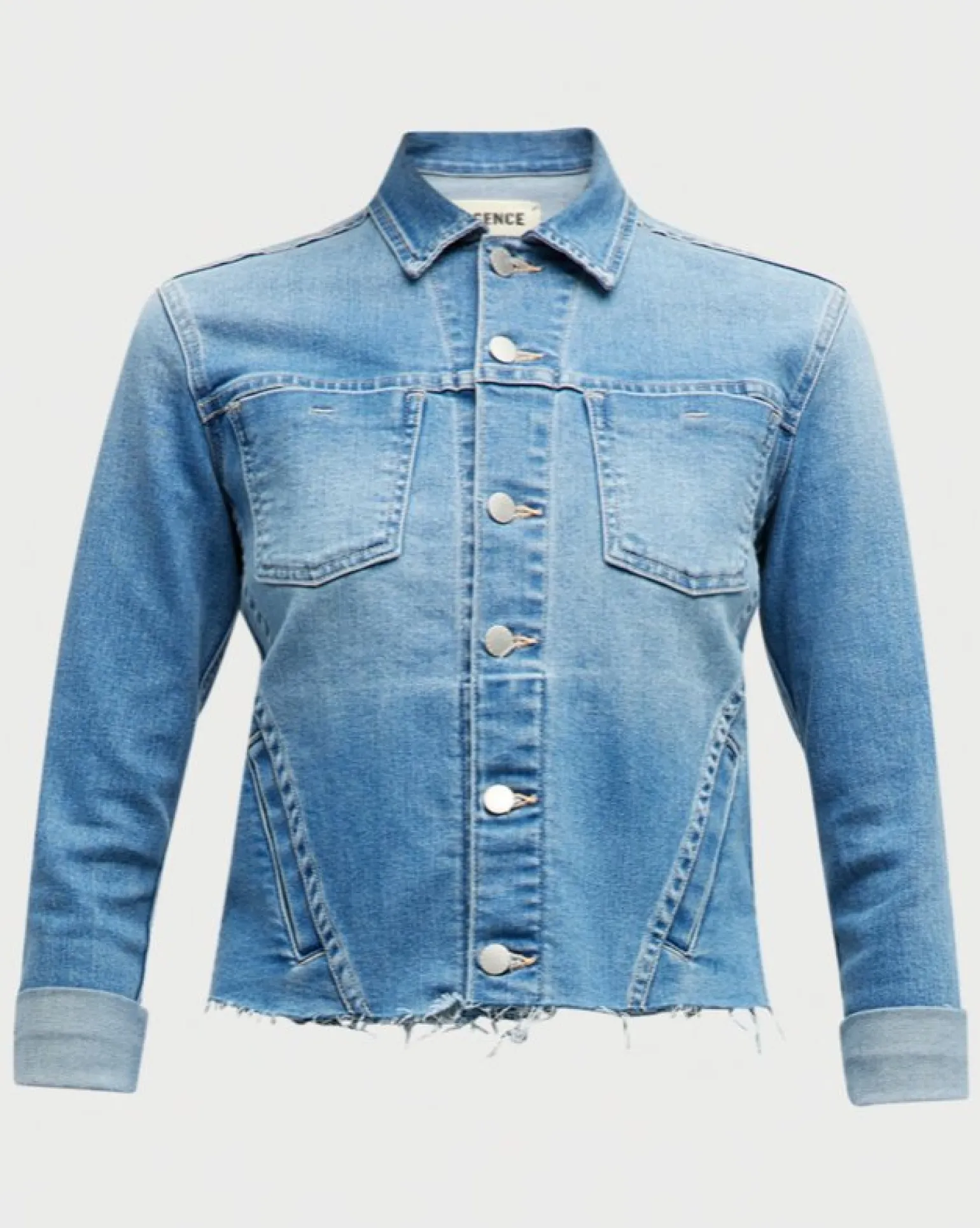Janelle Slim Raw Jacket Alamo