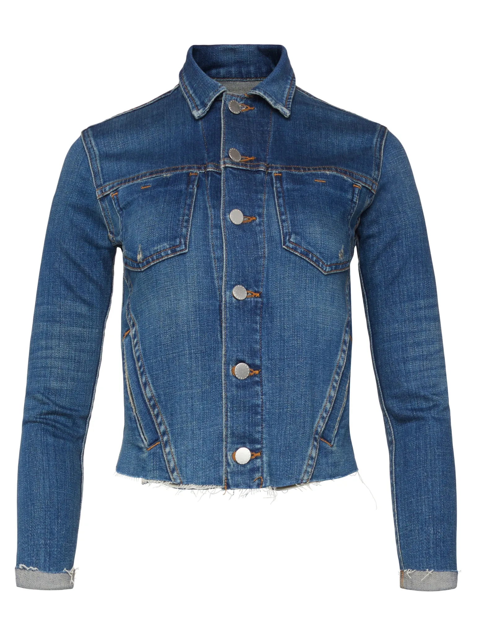 Janelle Slim Raw Jacket Authentique