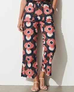 Jolie Pant Painterly Lock Chalk