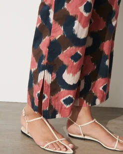 Jolie Pant Painterly Lock Chalk