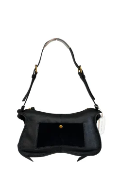 Josie Curvy Shoulder Bag Black