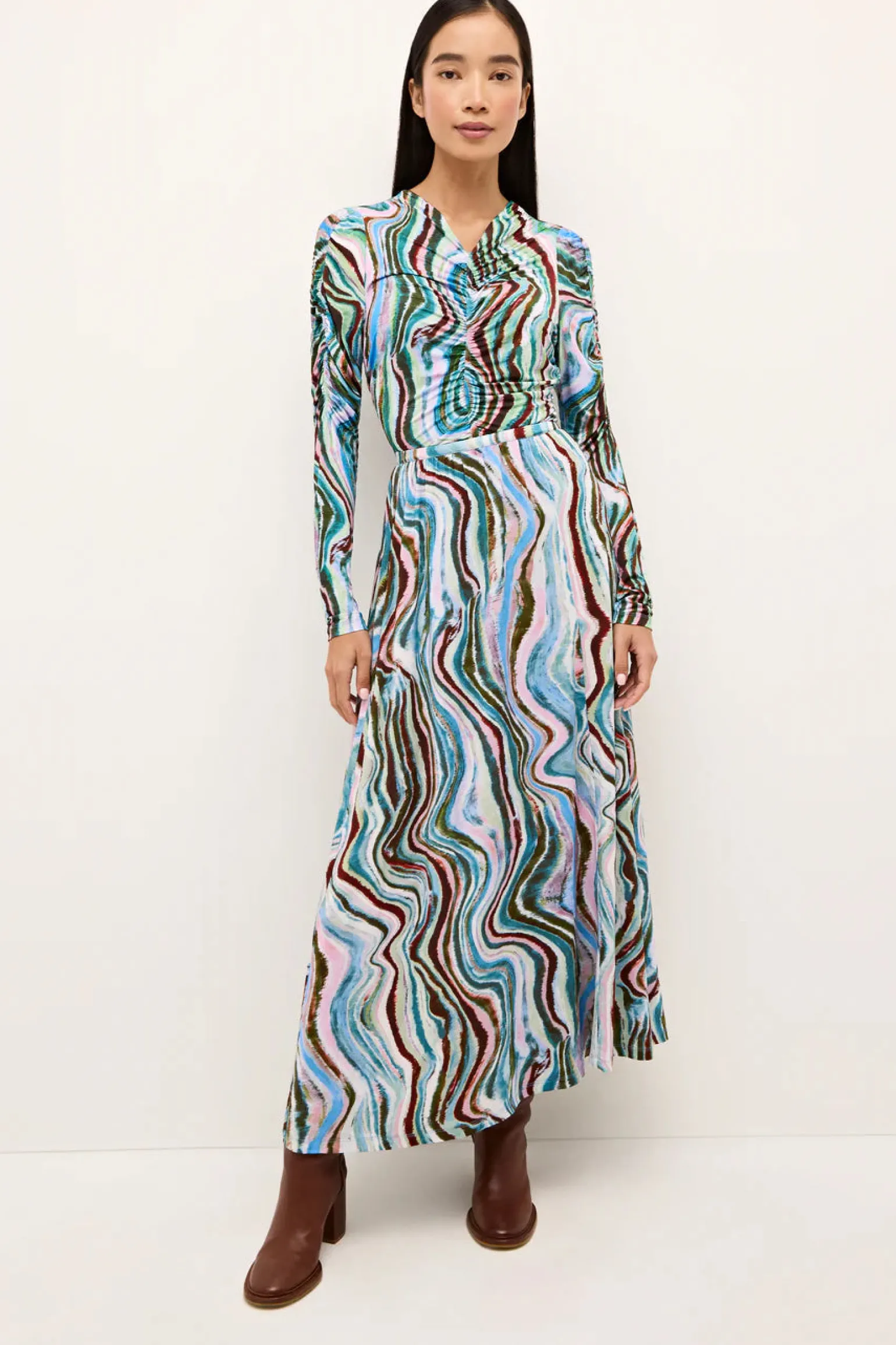 Kaia Skirt Agate Stone
