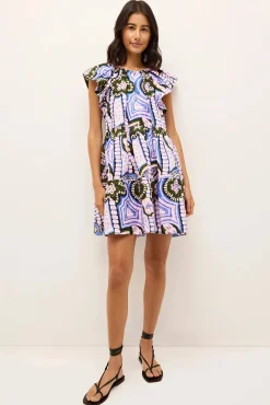 Kara Dress Hyacinth