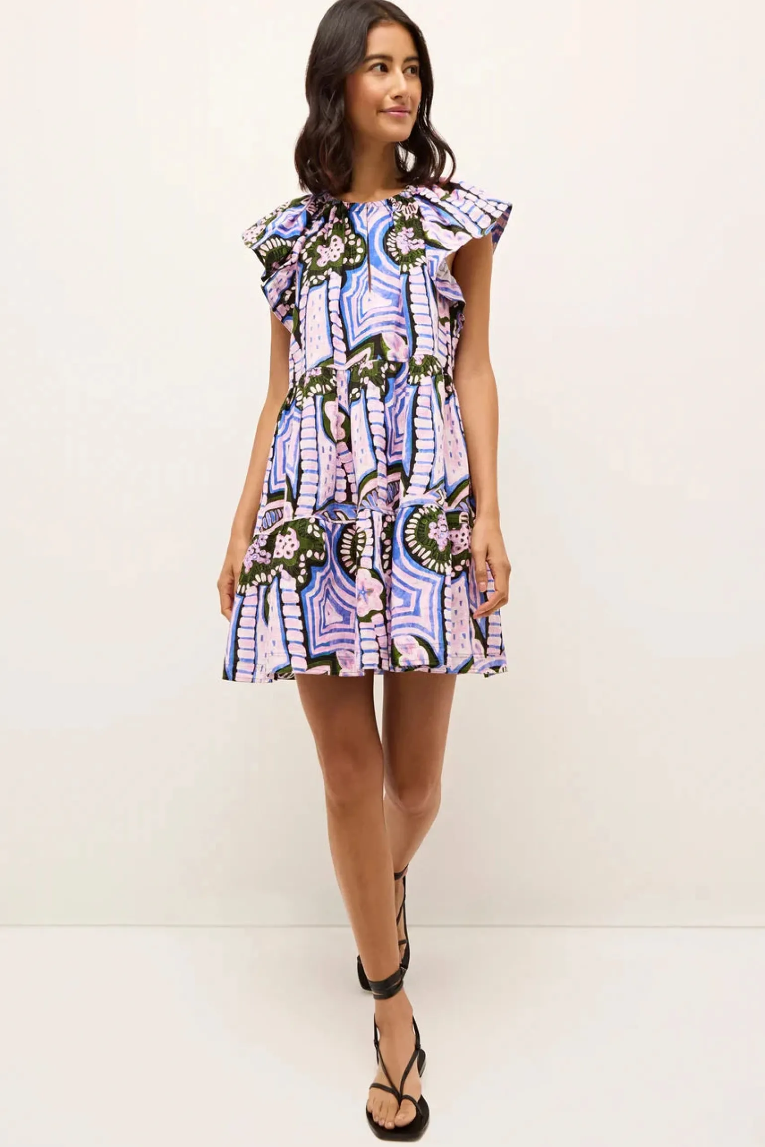 Kara Dress Hyacinth