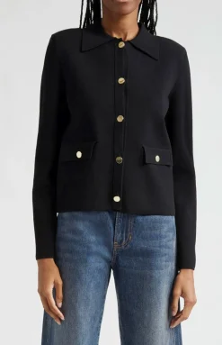 Katia Knit Jacket Black