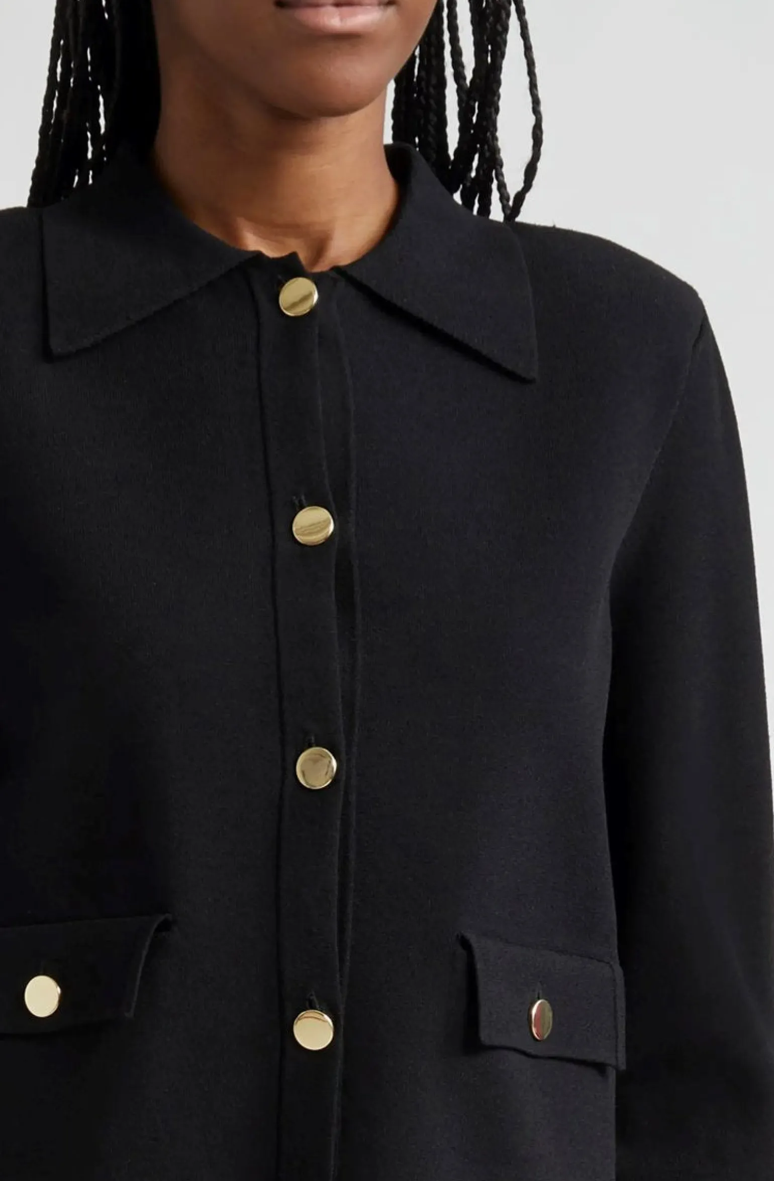 Katia Knit Jacket Black