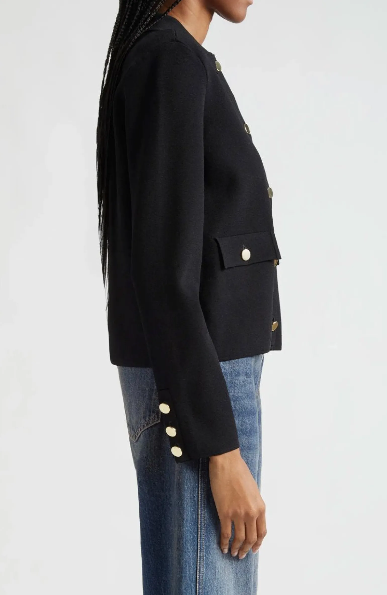 Katia Knit Jacket Black