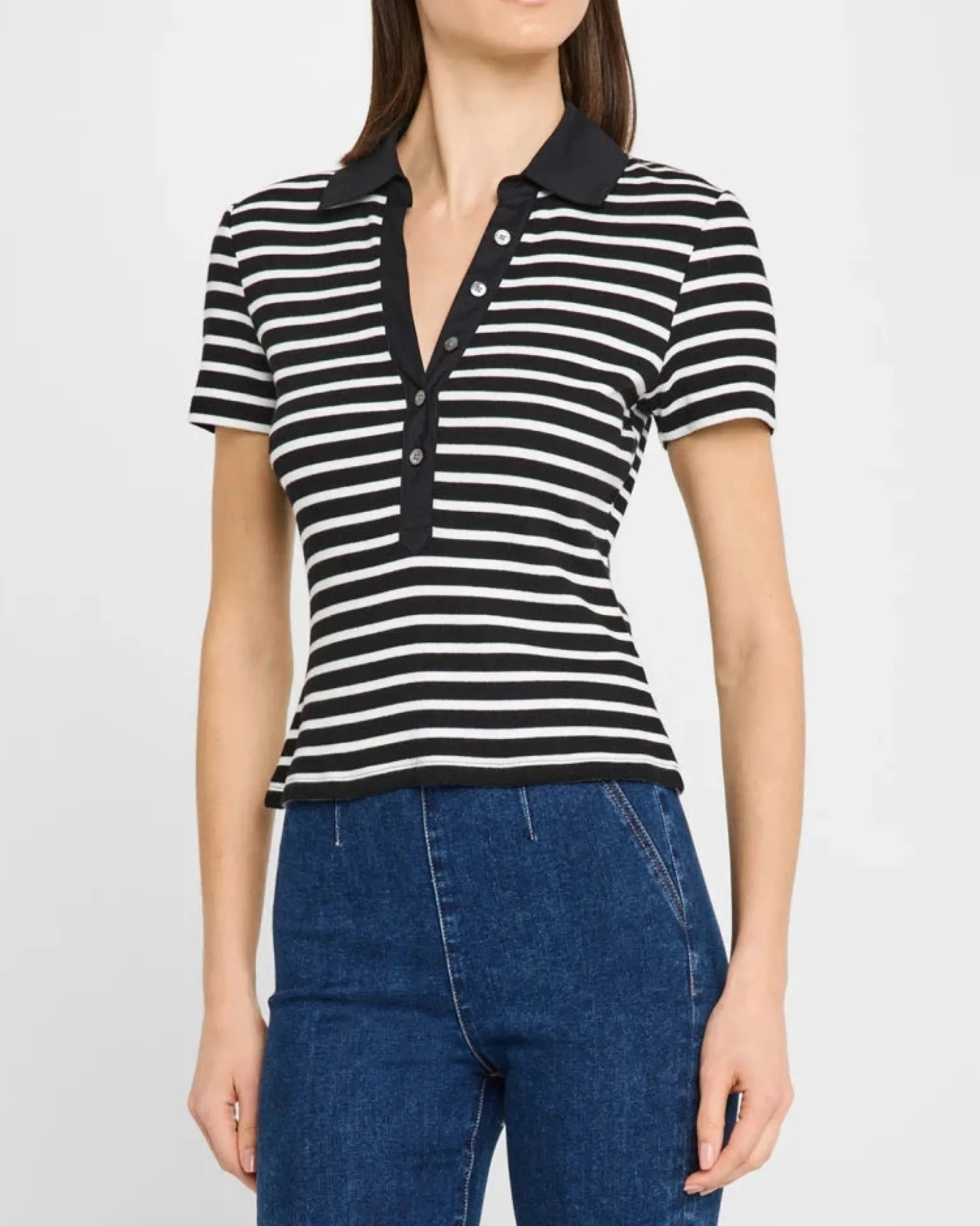 Kearney Tee White/Black