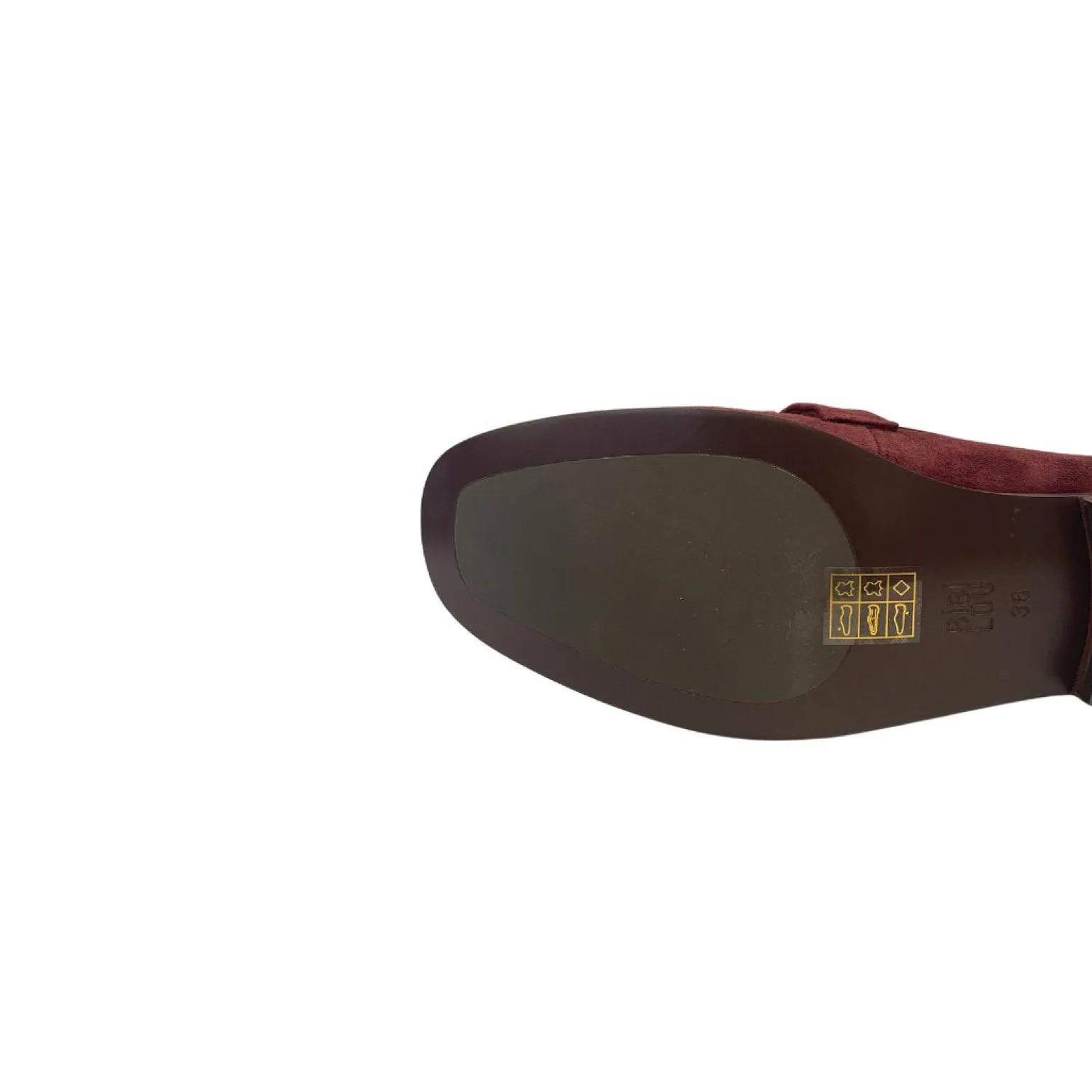 Kid Suede Loafers Burgundy