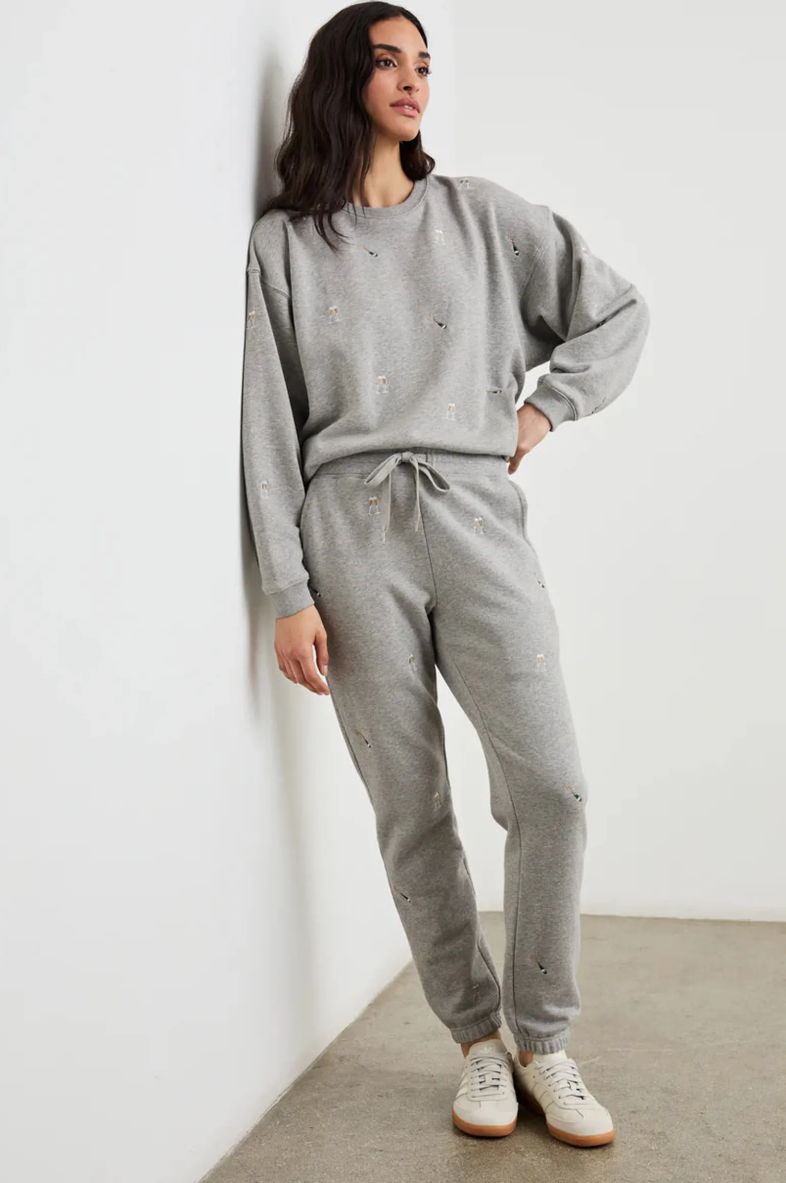 Kingston Pant Champagne Embroidery