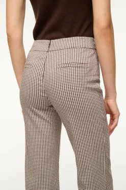 Knack Pant Dark Chocolate Micro Check