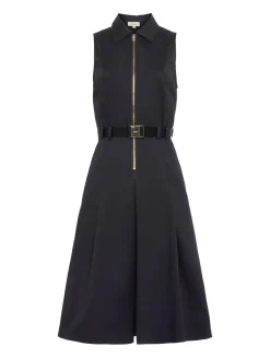 Kylo Belted Shirtdress Black