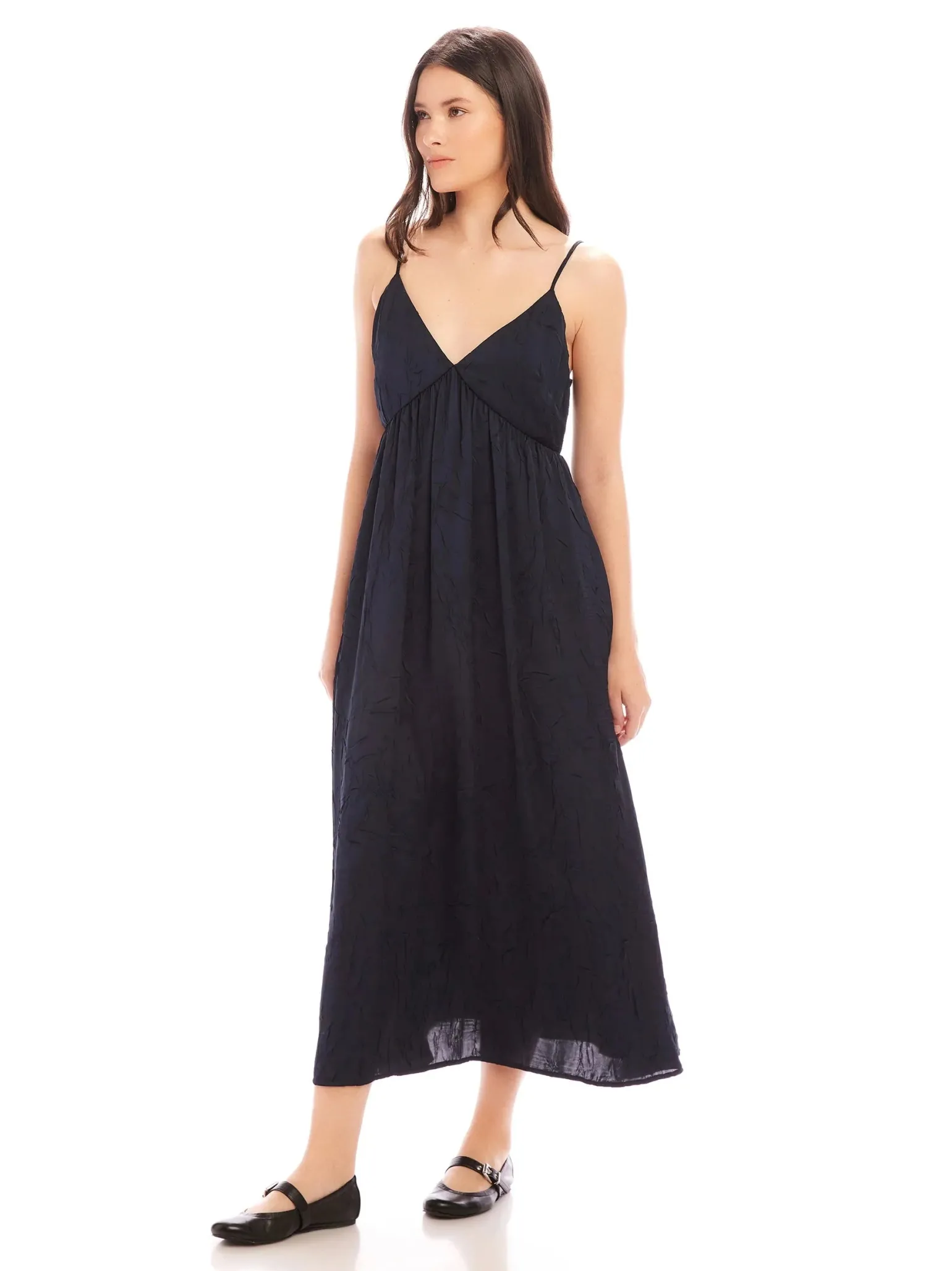 Leanna Midi Dress Navy