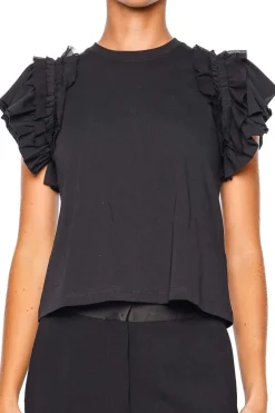 Leia Top Noir