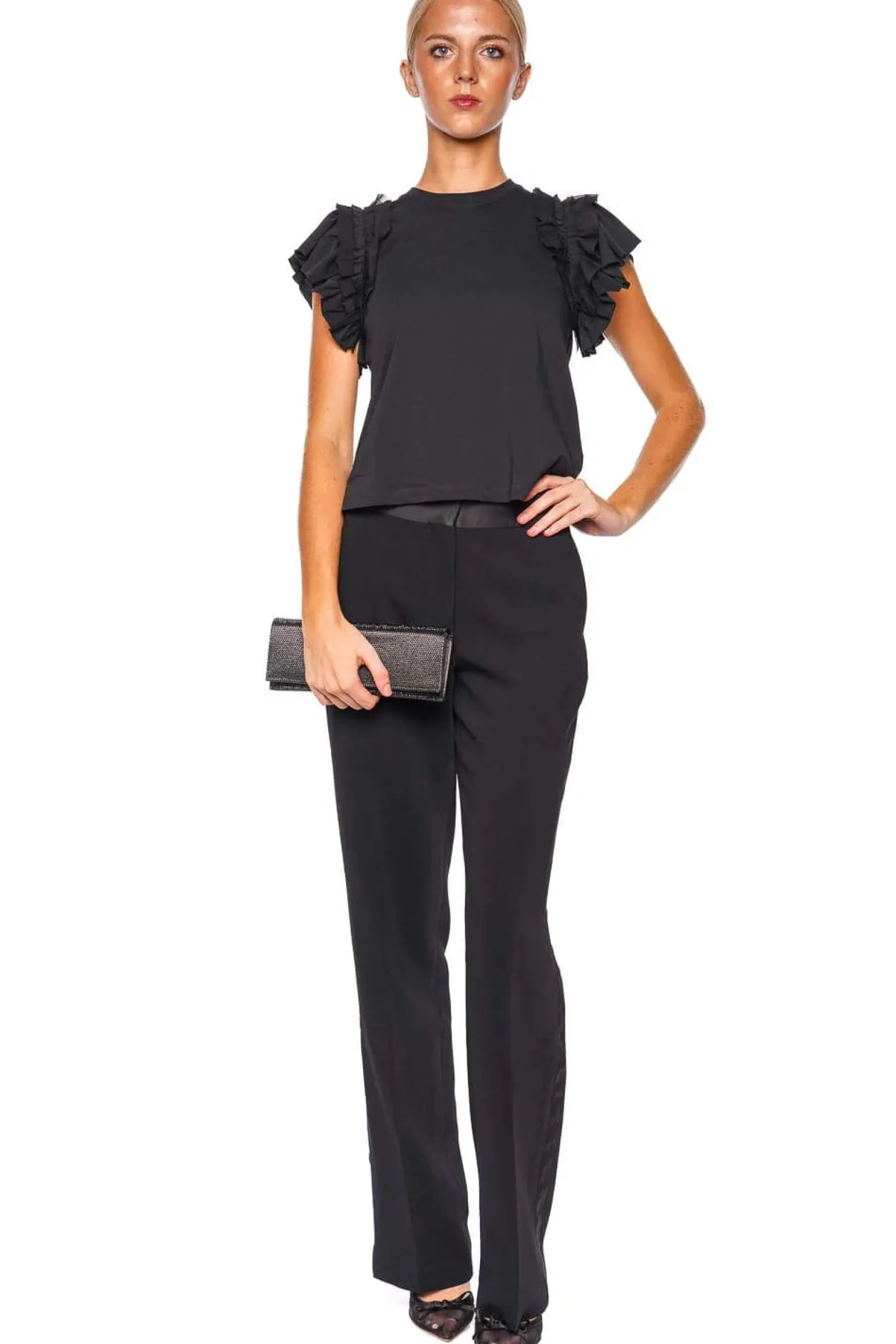 Leia Top Noir
