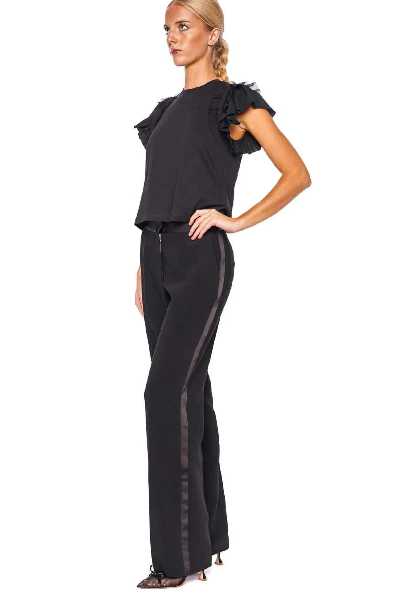 Leia Top Noir