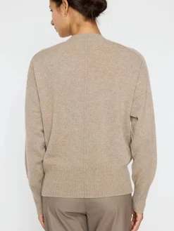 Leia Vee Sweater Earthen Melange