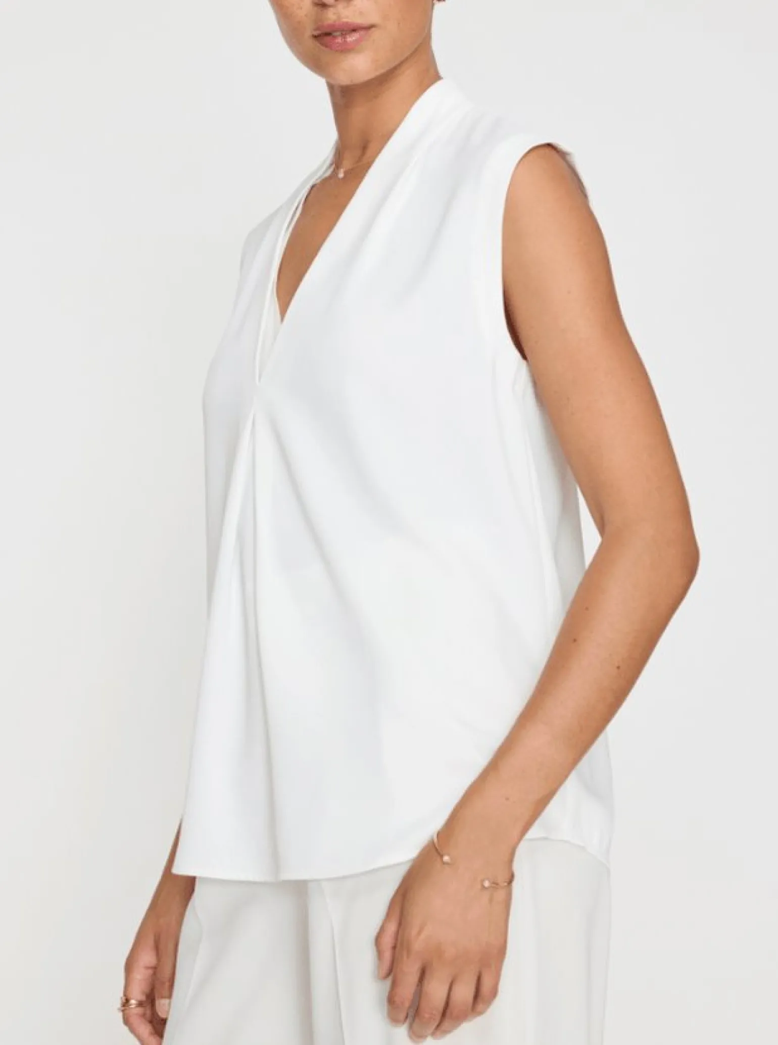 Letia Top Ivory