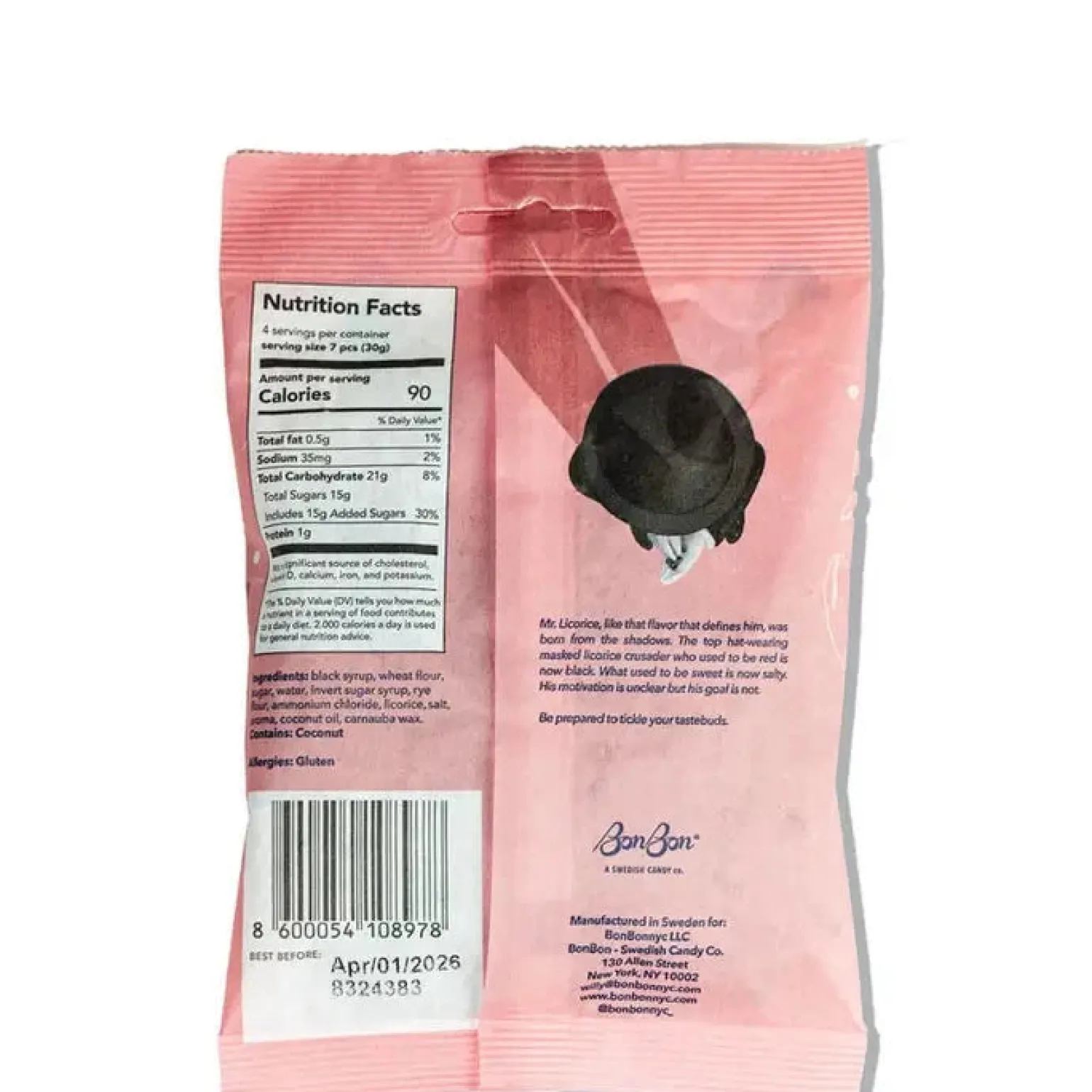 Licorice Twists Swedish Candy