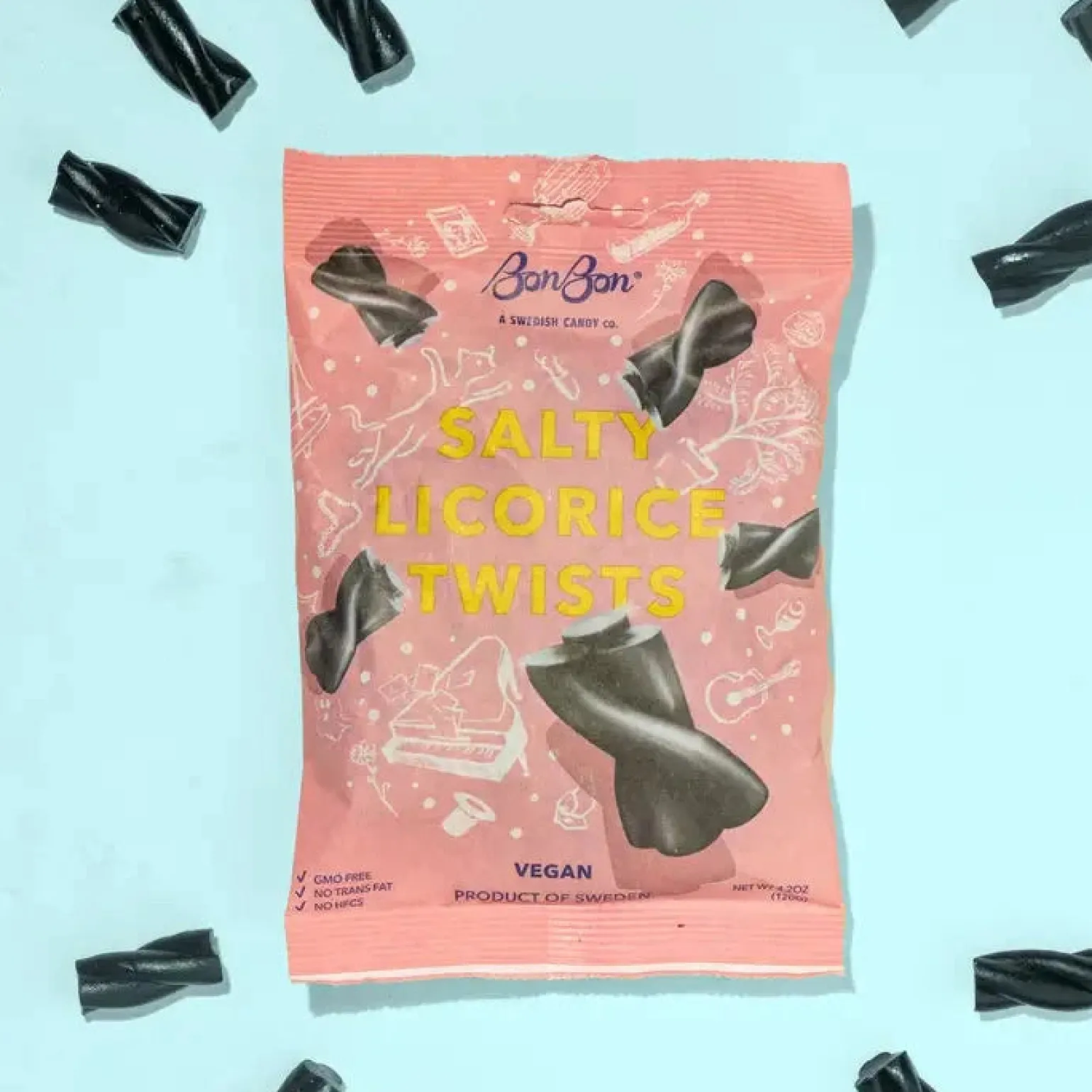 Licorice Twists Swedish Candy