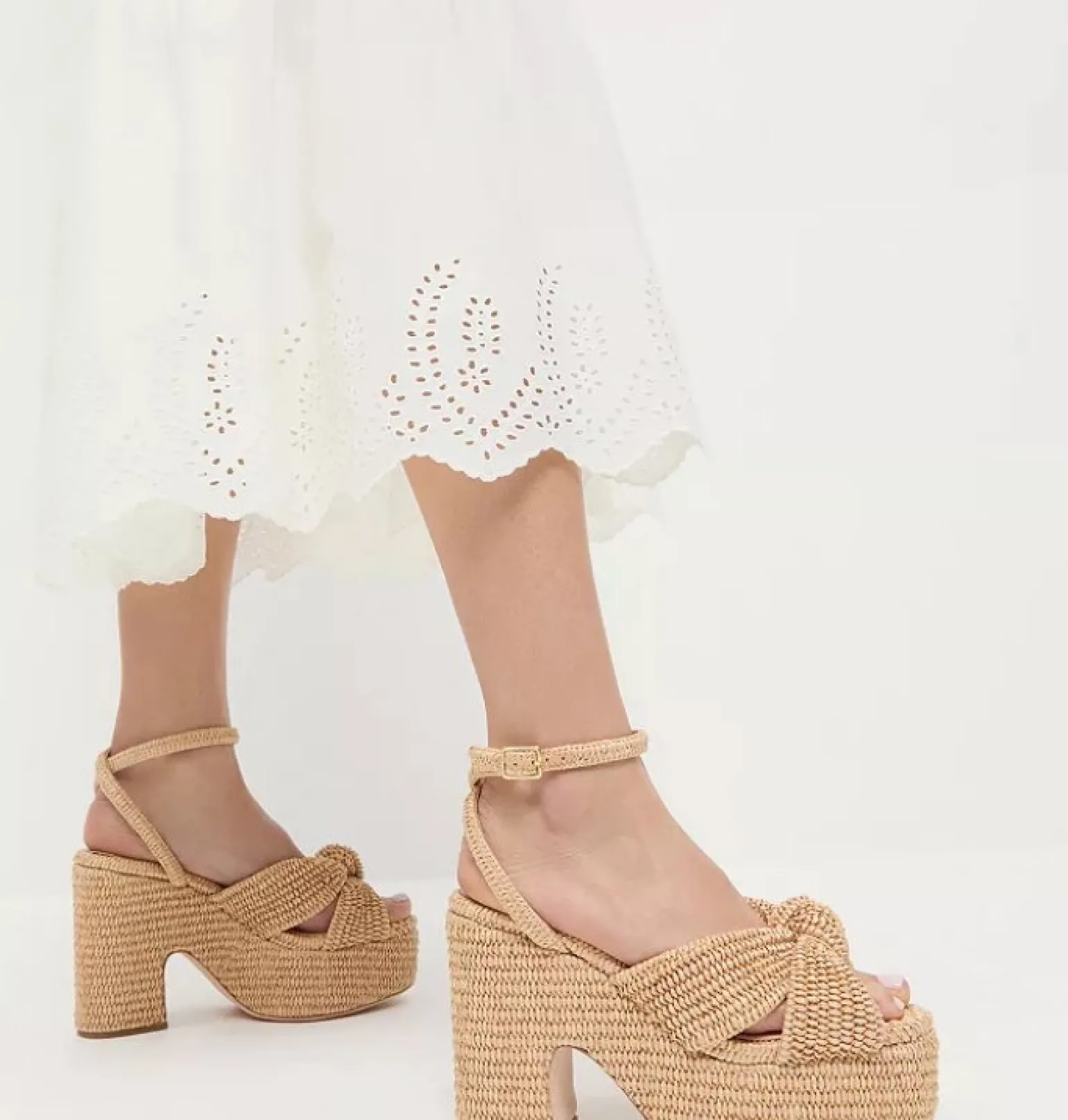 Liza Chunky Platform Sandal Natural