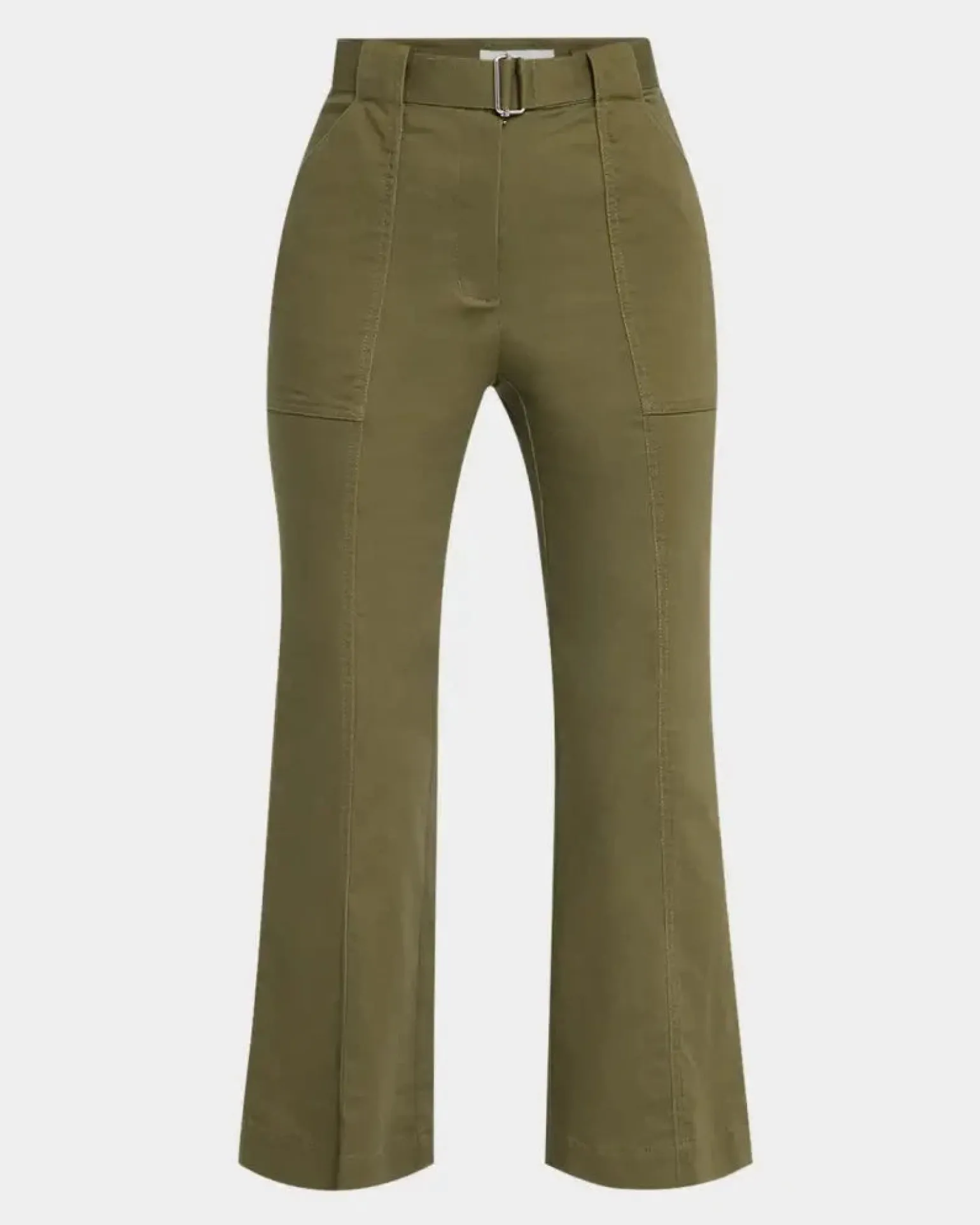 Liza Cropped Pant Army Green