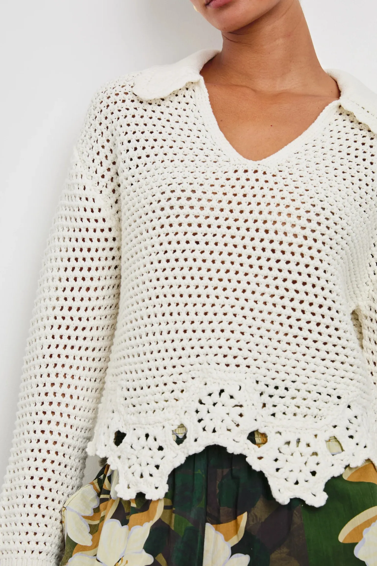 Louise Sweater Ivory
