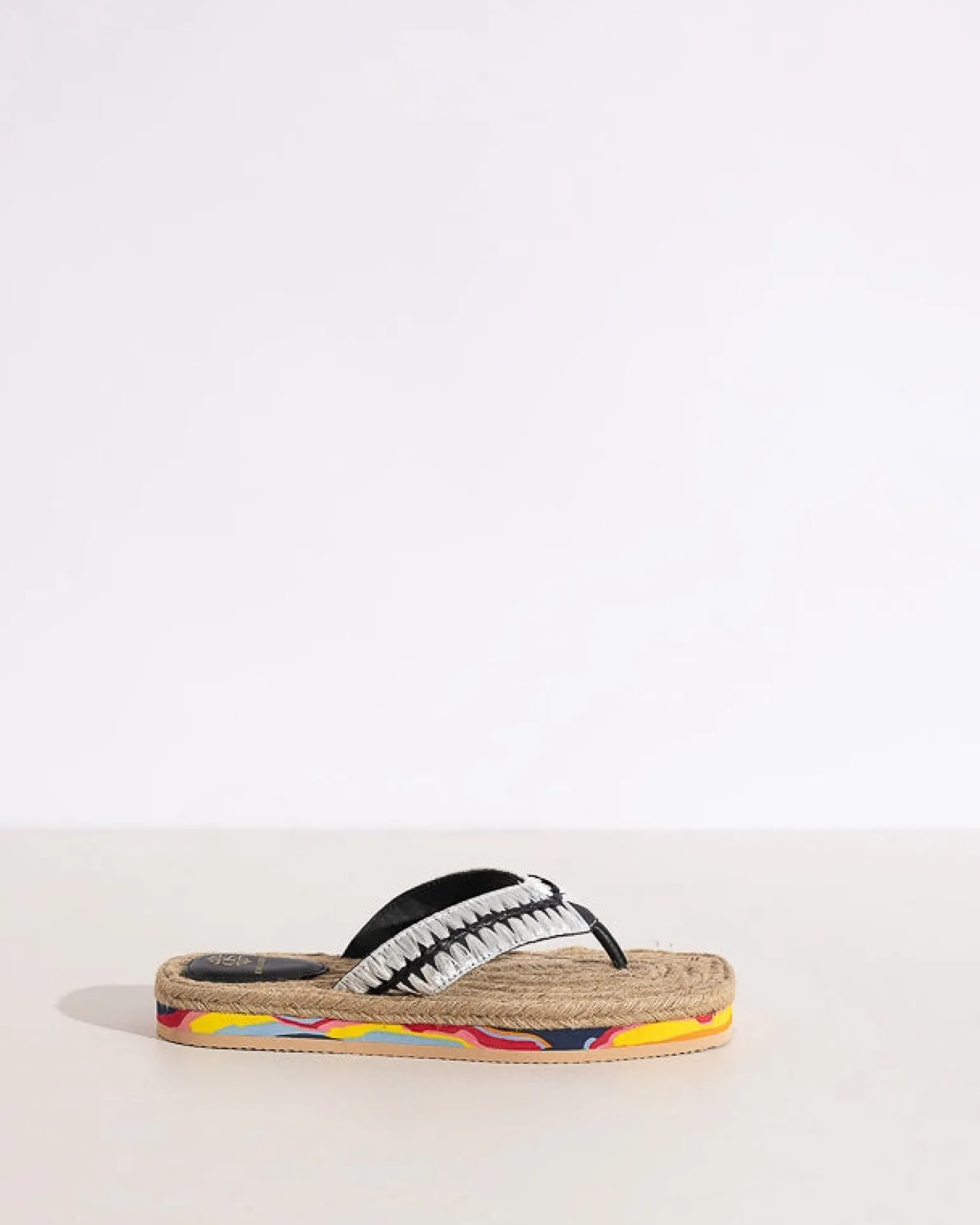 Lou Raffia Off White