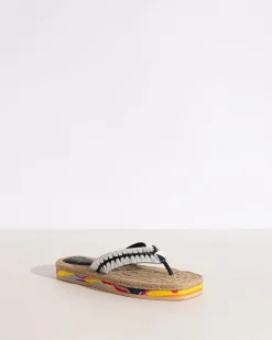 Lou Raffia Off White