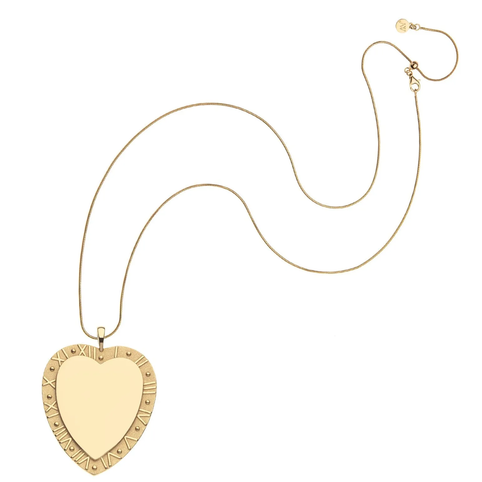 Love Across All Time Heart Pendant 24