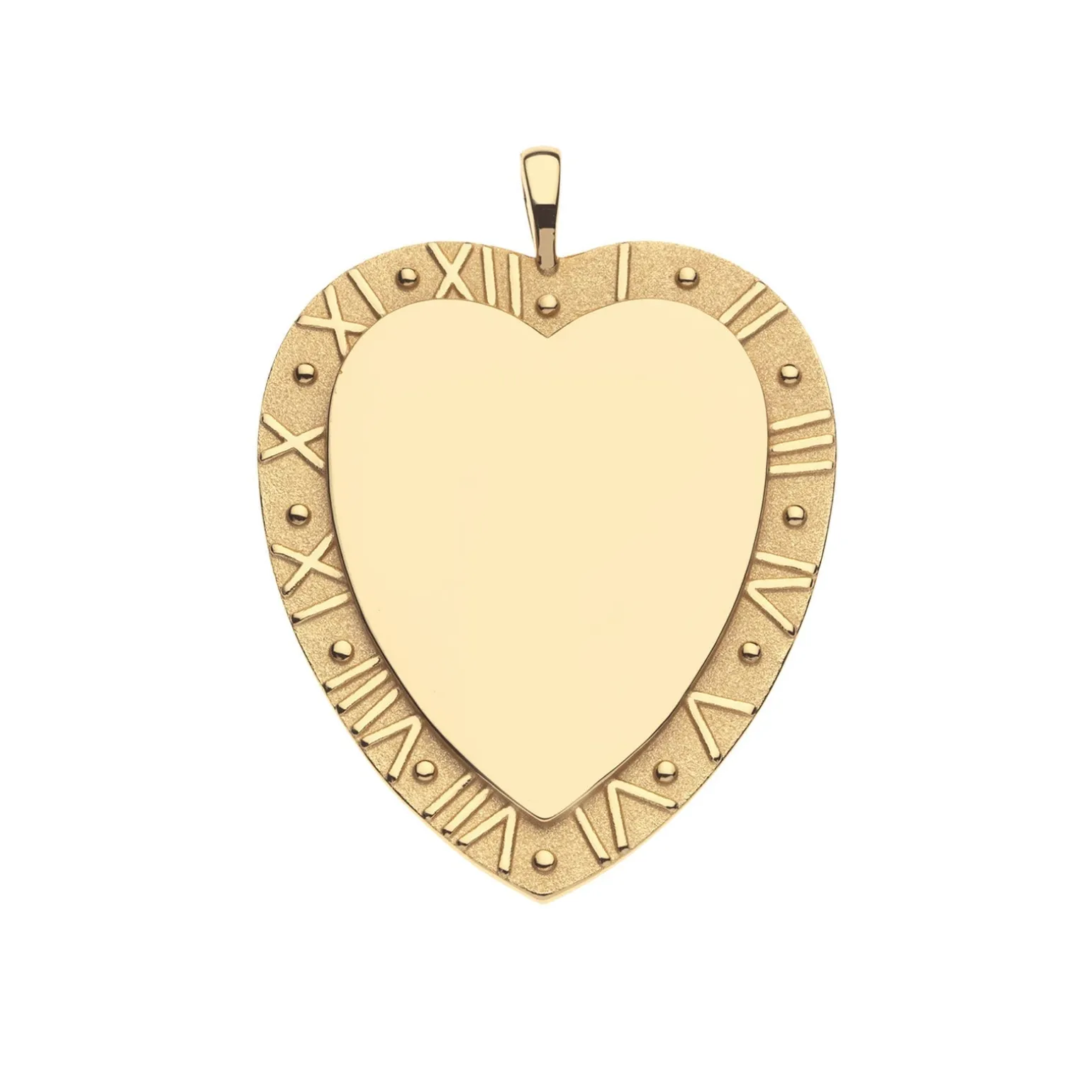 Love Across All Time Heart Pendant 24