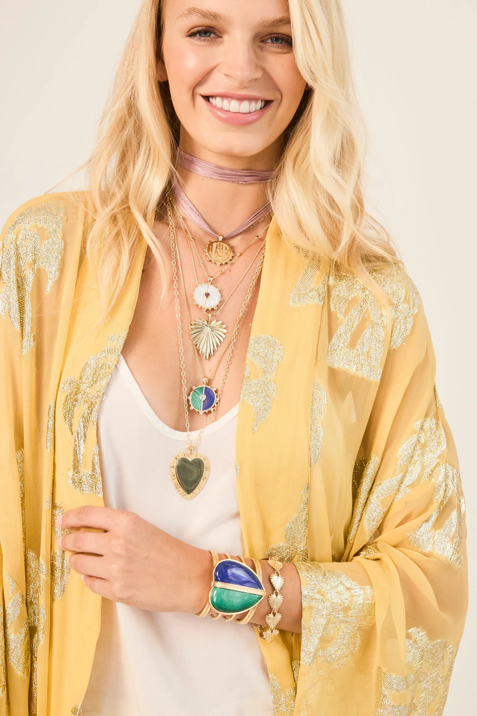 Love Across All Time Heart Pendant 18