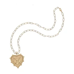 Love Quatrefoil Heart 18