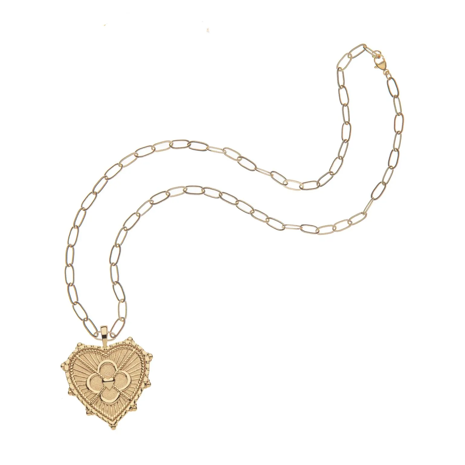 Love Quatrefoil Heart 18