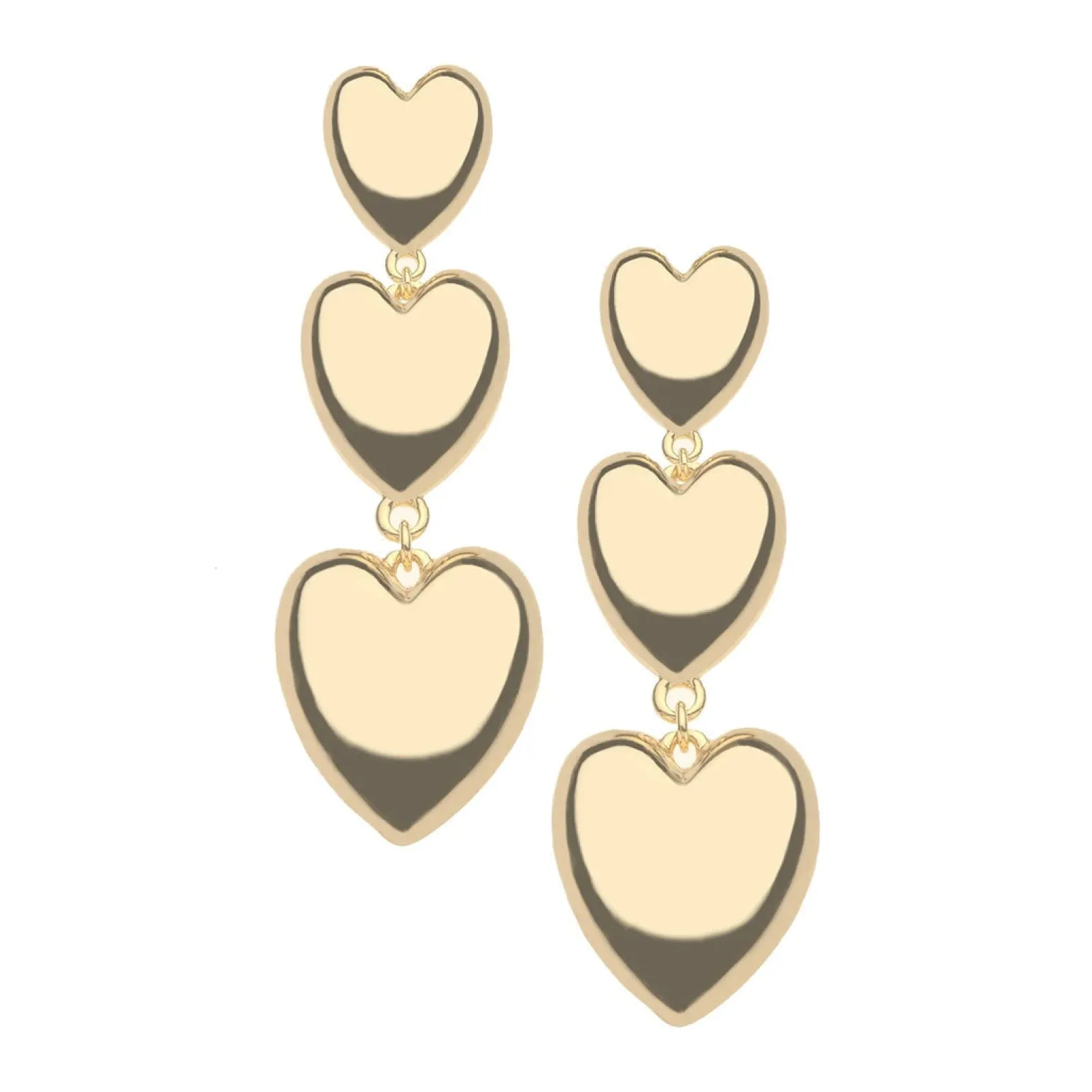 Love Tender Heart Drop Earrings