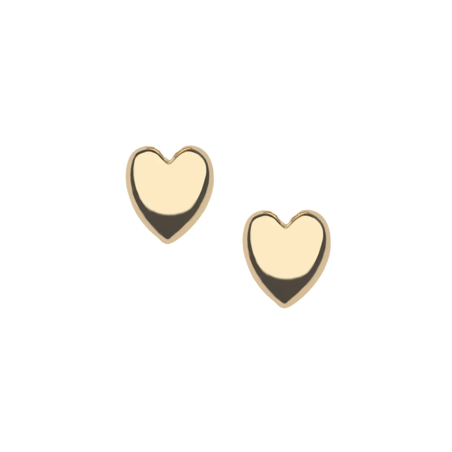 Love Tender Heart Stud Earrings