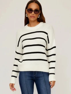 Luca Crewneck Sweater Stripe