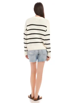 Luca Crewneck Sweater Stripe