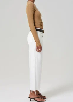 Lyra Wide Leg Crop Soft White