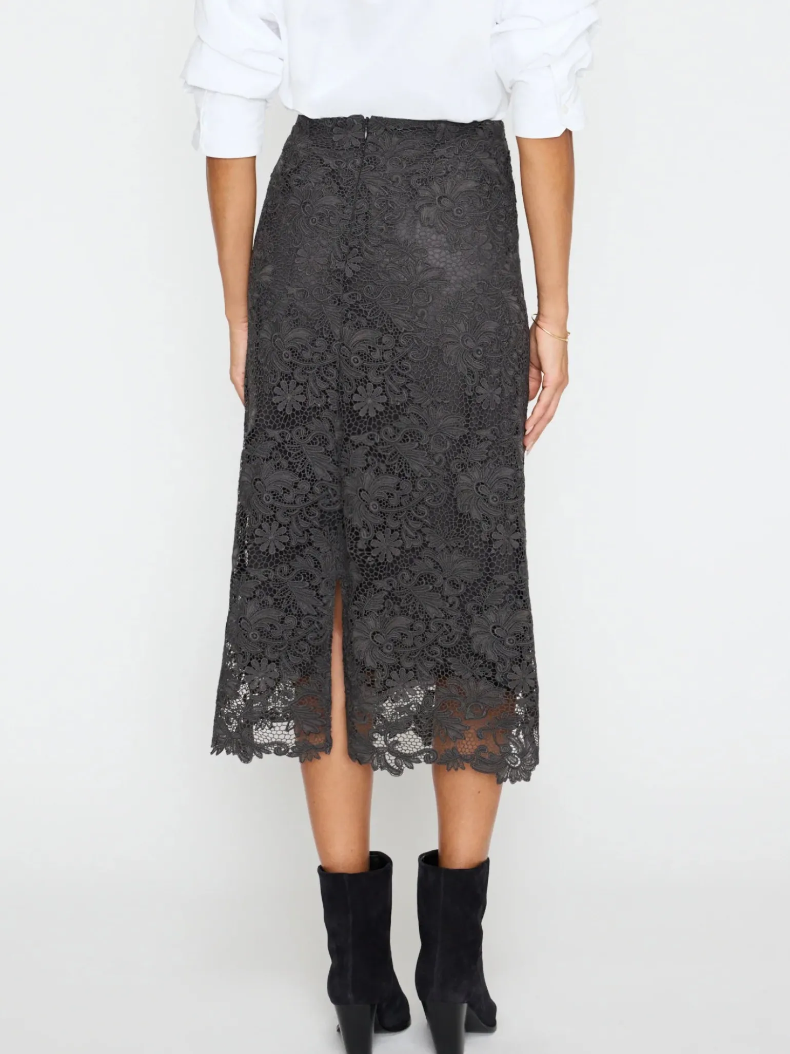 Mara Lace Skirt Hunter