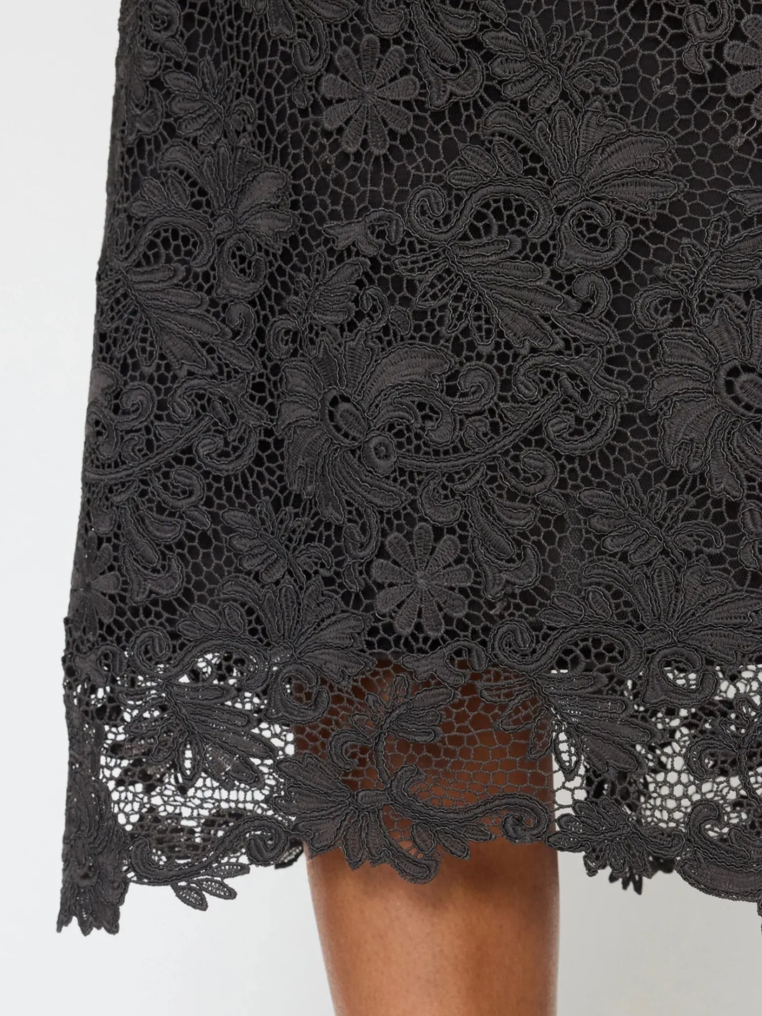 Mara Lace Skirt Hunter