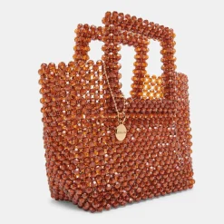 Marel Handbag Amber Beaded