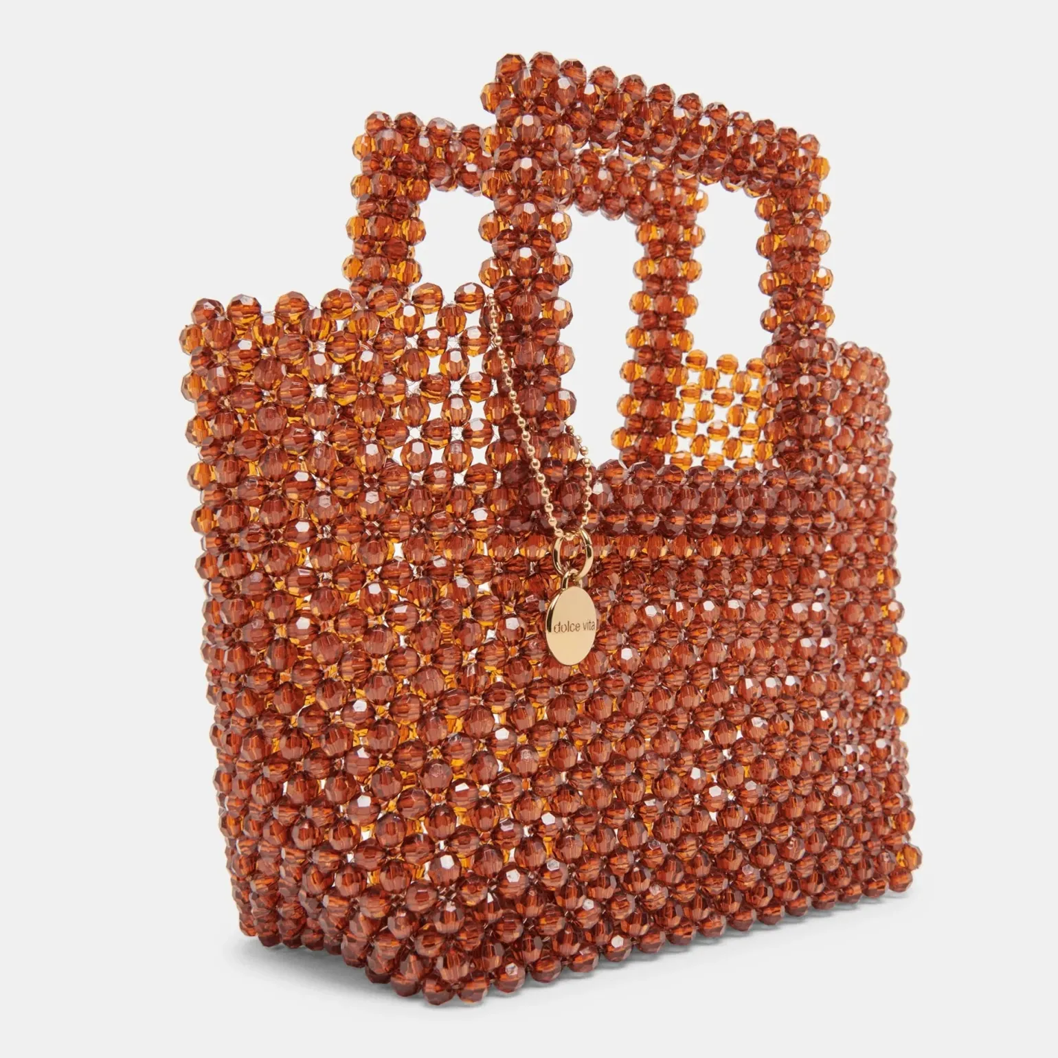 Marel Handbag Amber Beaded