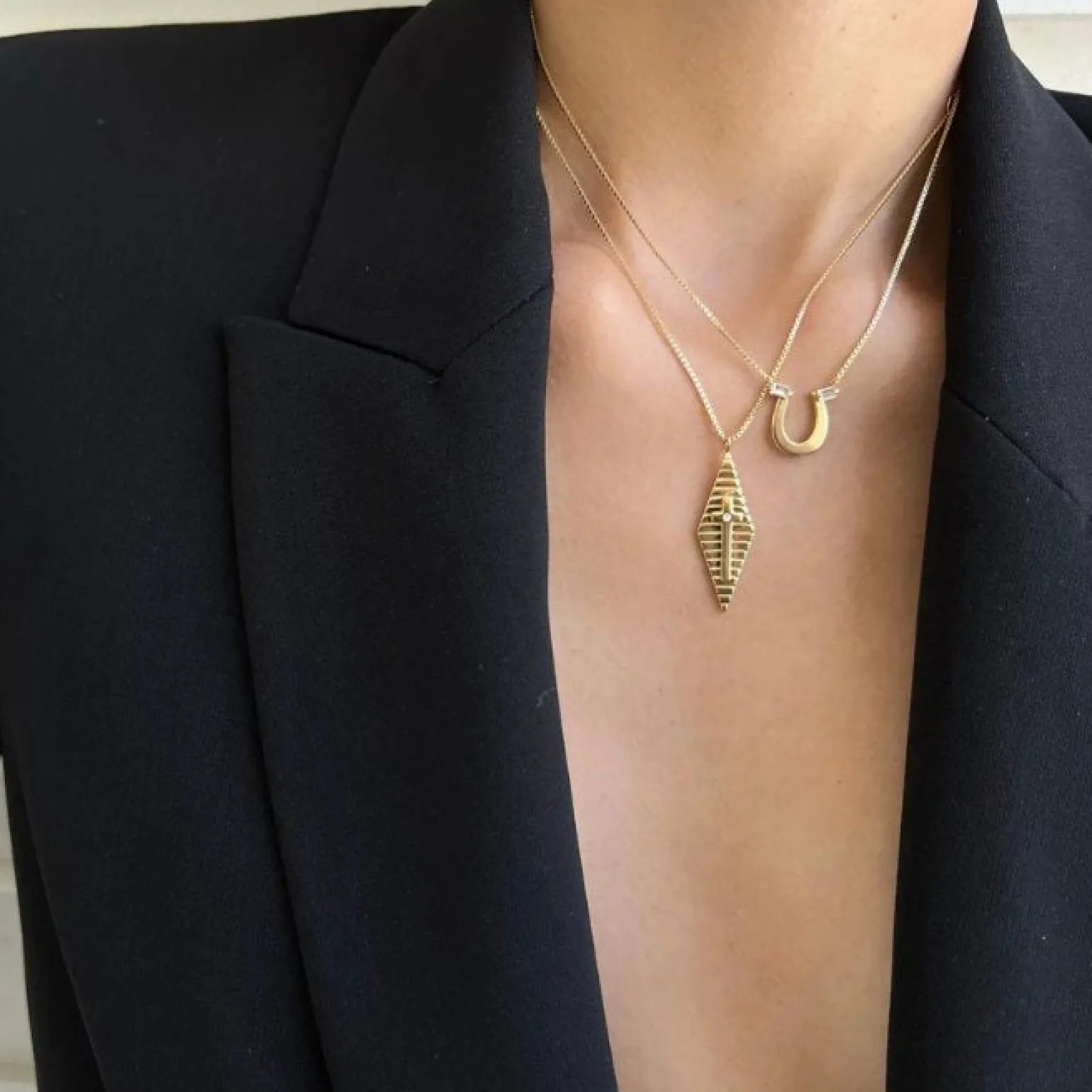 Maverick Necklace Gold
