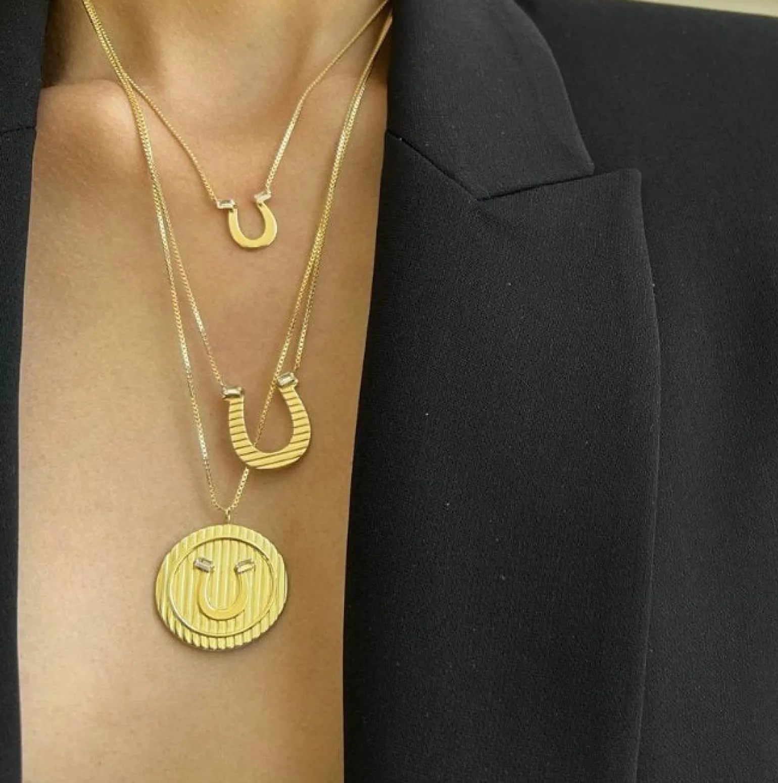 Maverick Necklace Gold