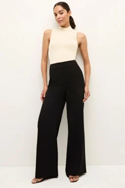 Mia Straight Pant Black