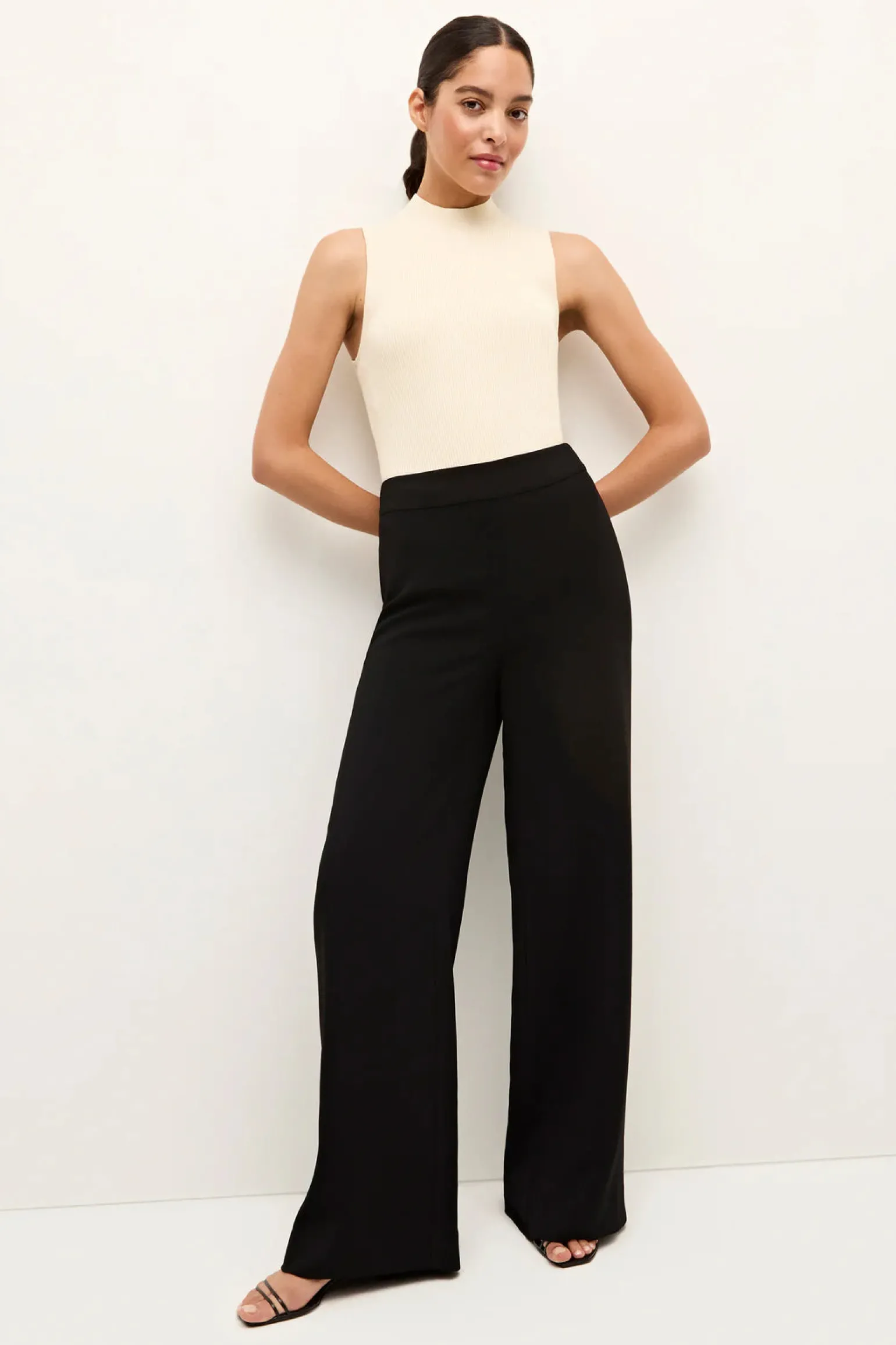 Mia Straight Pant Black