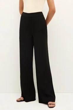 Mia Straight Pant Black