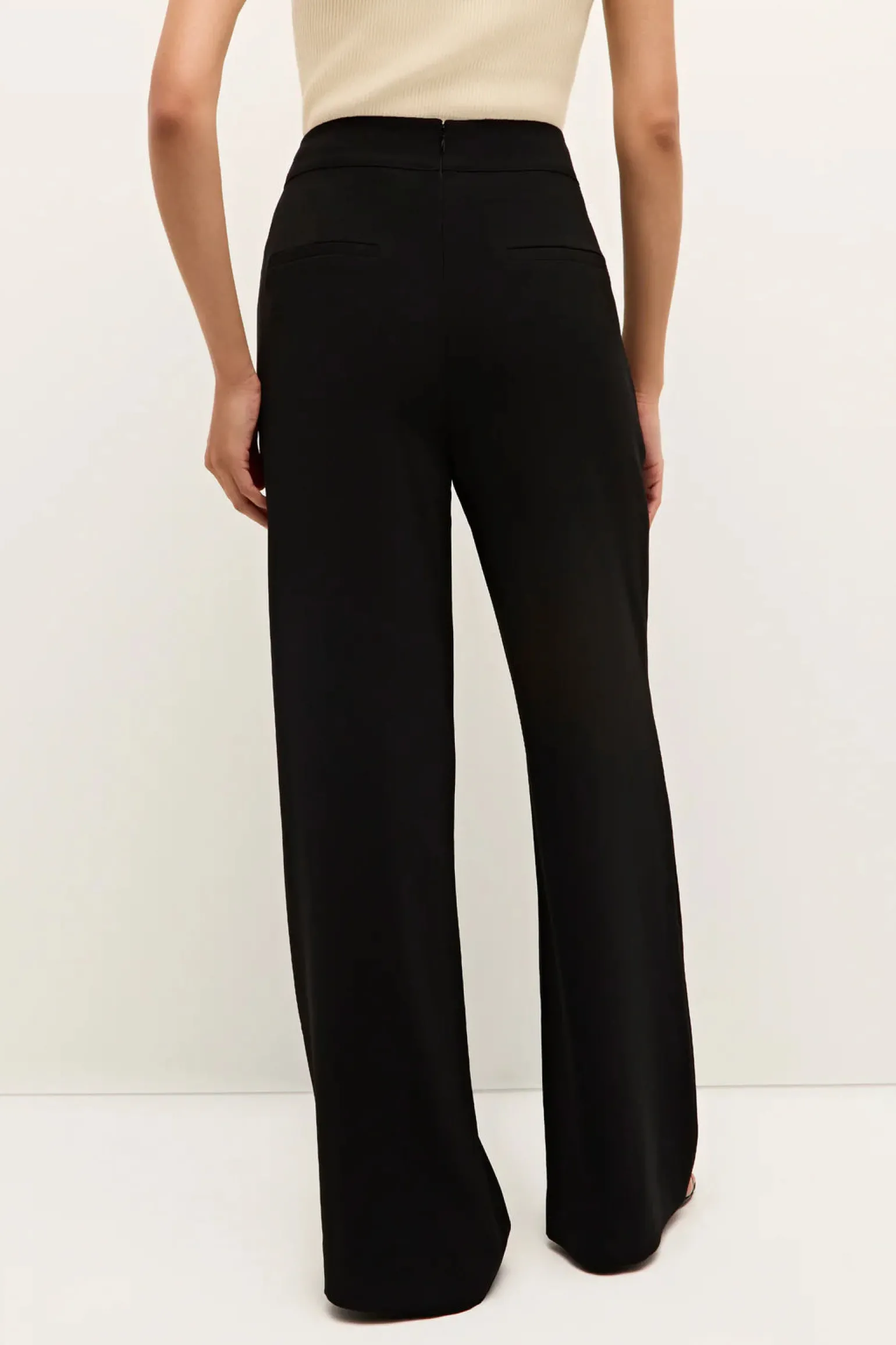 Mia Straight Pant Black