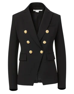 Miller Dickey Jacket Black/ Gold Buttons